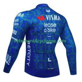 Homme Maillot vélo Manches Longues Visma Lease A Bike Tdf 2024